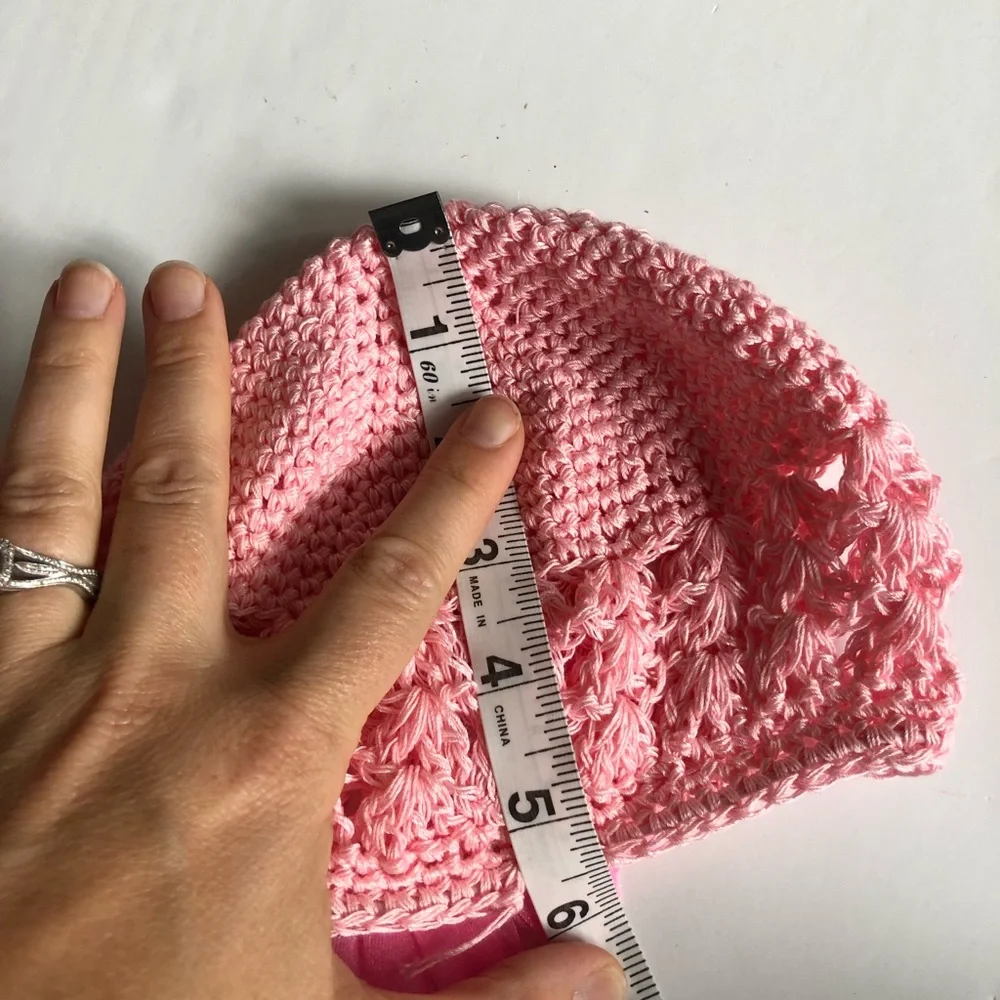 Crocheted Floral hat